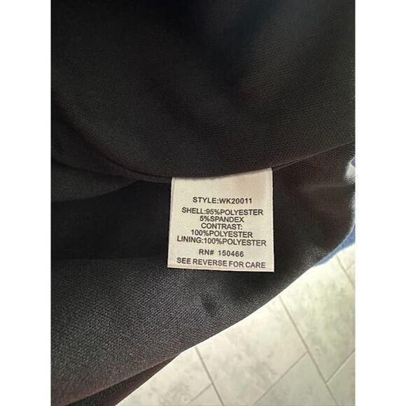 41 Hawthorn Nemma Knit Pencil Skirt Dark Gray Black Leopard Print Sz M NWT - Picture 6 of 7